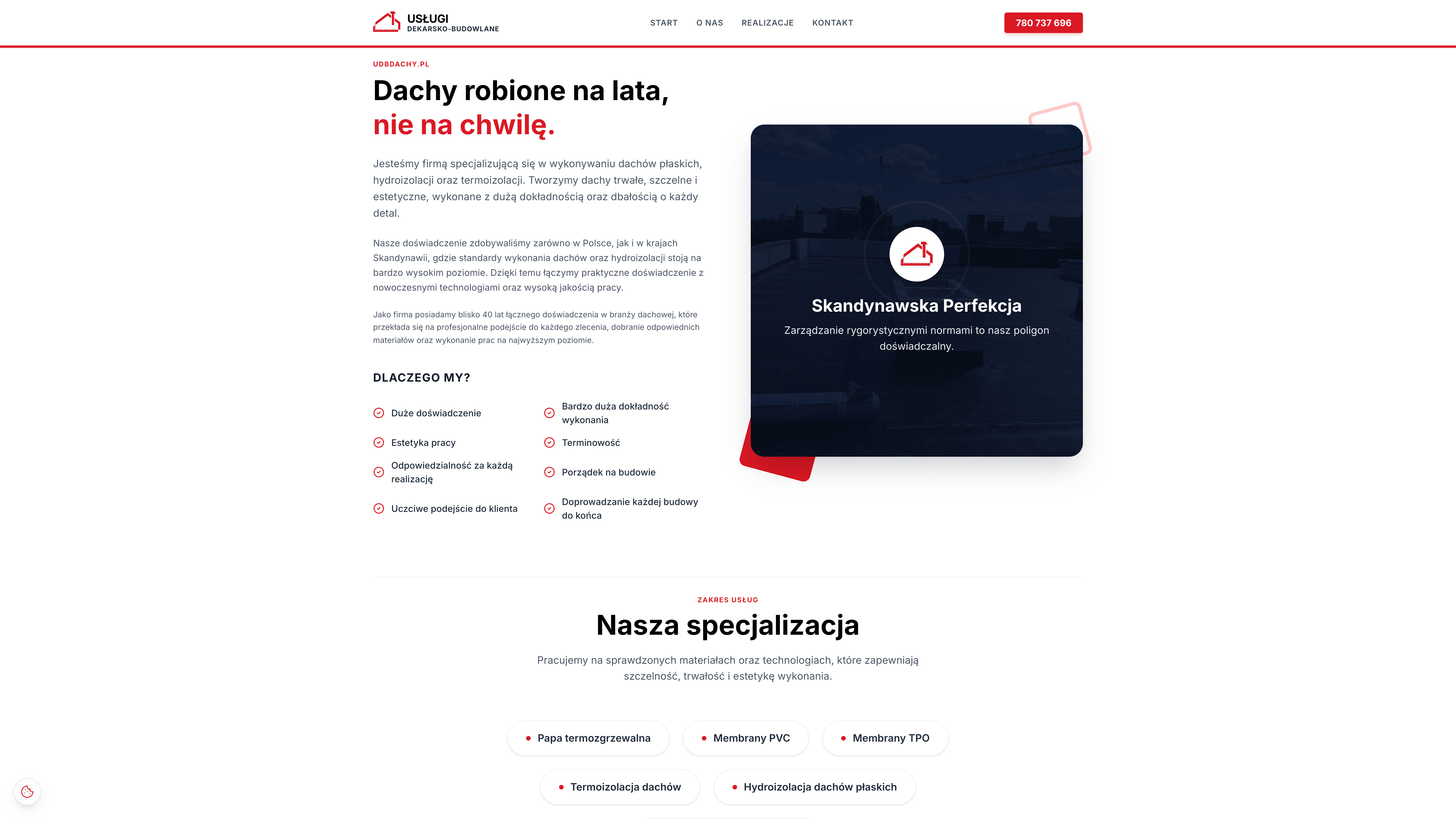 Sekcja usług